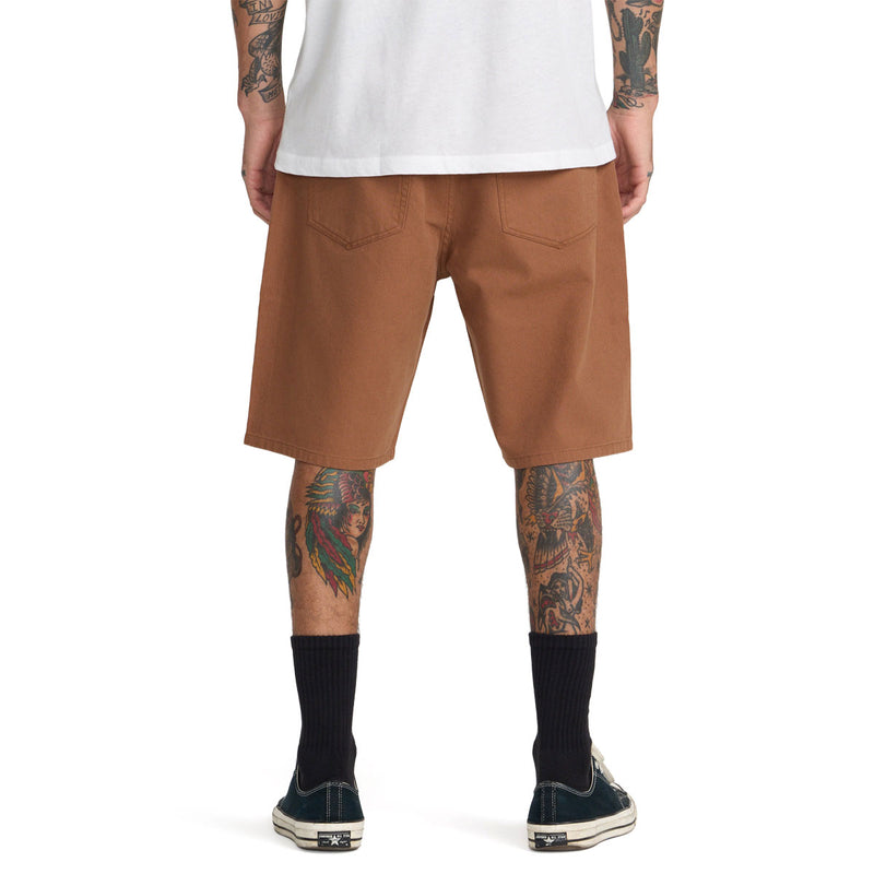 RVCA Dayshift 5 Pocket 21" Shorts - Rawhide