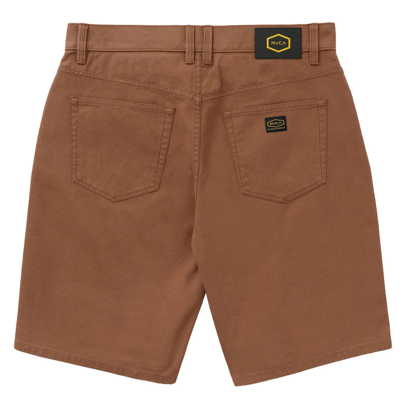RVCA Dayshift 5 Pocket 21" Shorts - Rawhide