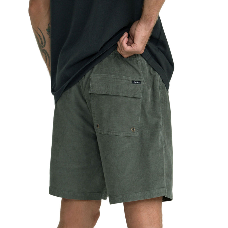 RVCA Escape Elastic Cord Shorts - Sage Leaf