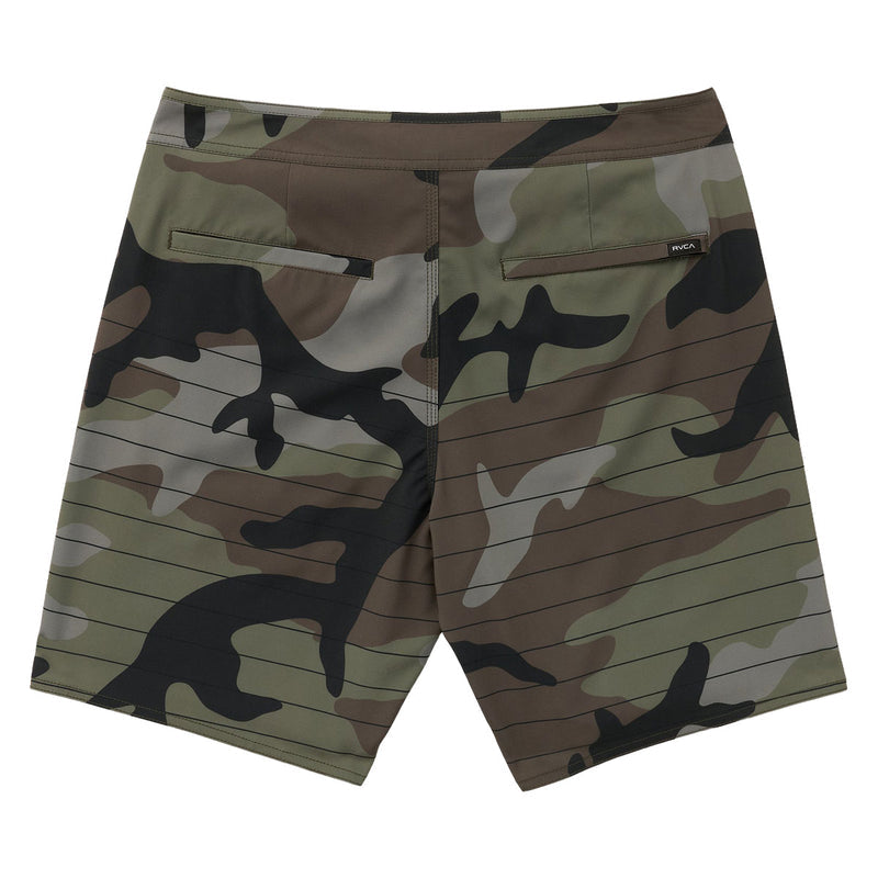 RVCA Steady Stripe Boardshorts - Camel