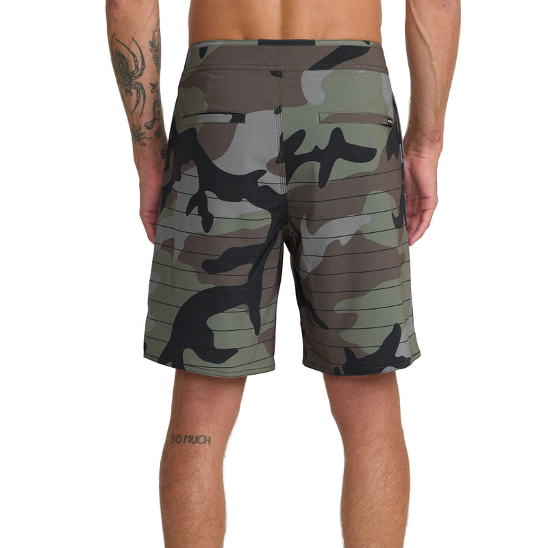 RVCA Steady Stripe Boardshorts - Camel