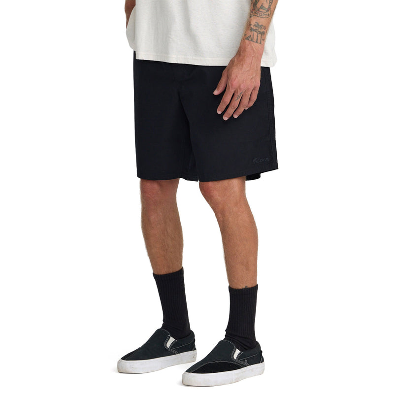 RVCA Weekend Elastic 2 19" Shorts - RVCA Black