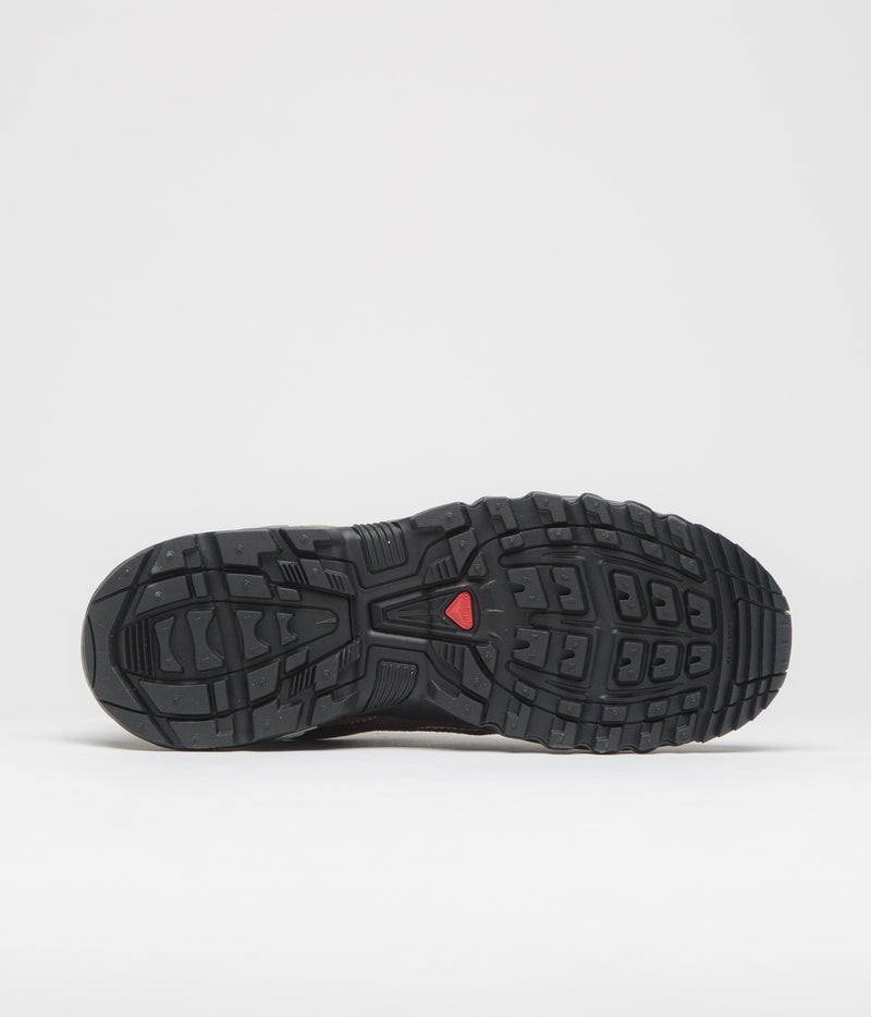 Salomon ACS+ Escape Shoes in Aloe and Dark Earth / Burnt Ochre