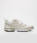 Salomon XT-6 Expanse Shoes in White and Rainy Day / Oxford Tan
