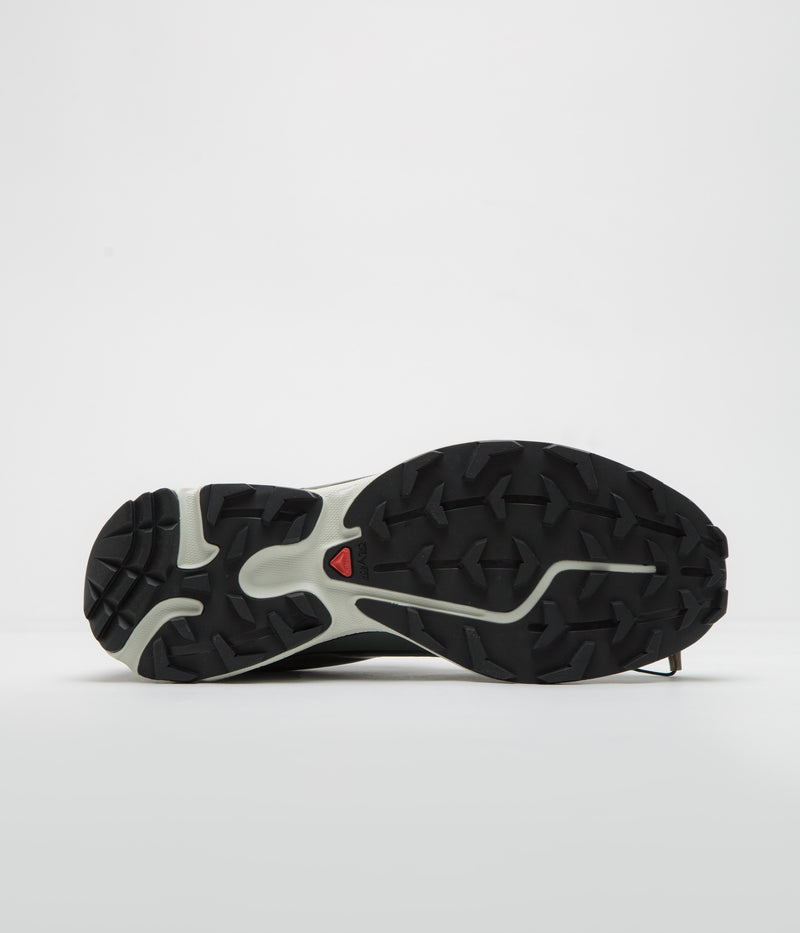 Salomon XT-6 GTX Shoes in Olive Night and Sedona Sage / Black