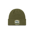 SEATTLE SEAHAWKS SALUTE TO SERVICE CUFF KNIT GREEN/BLUE