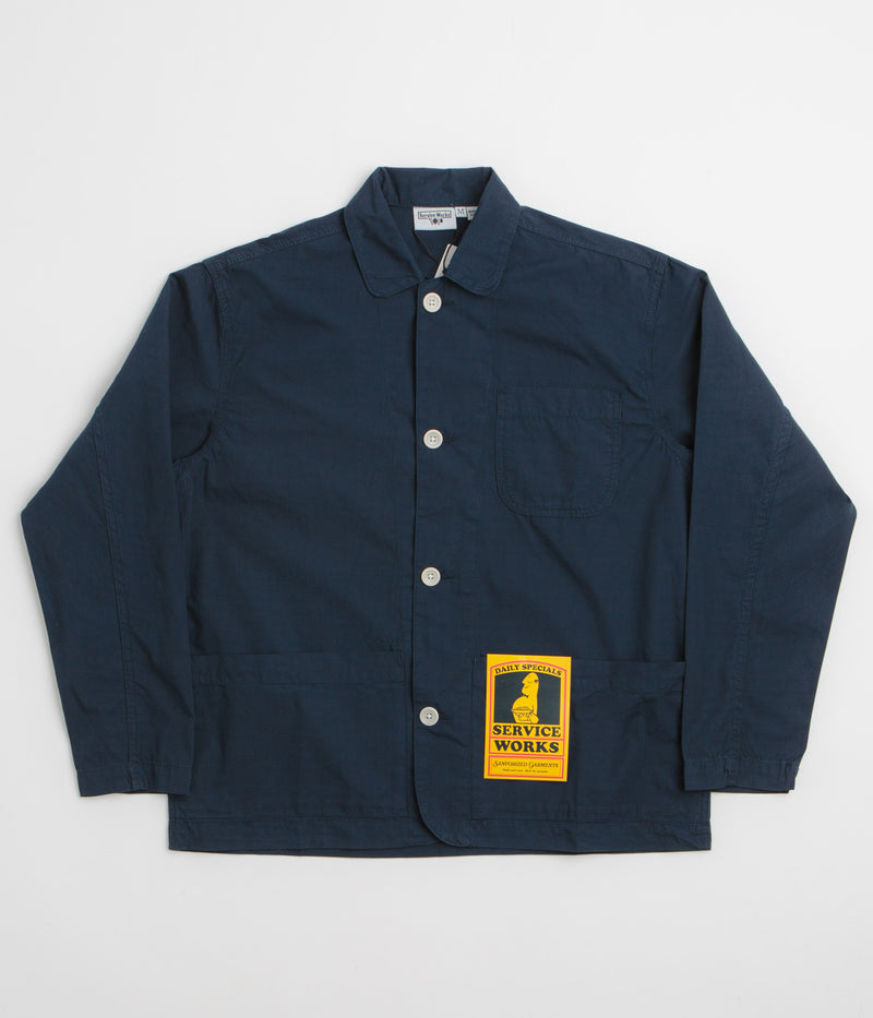 Service Works Easy Chef Shirt in Navy