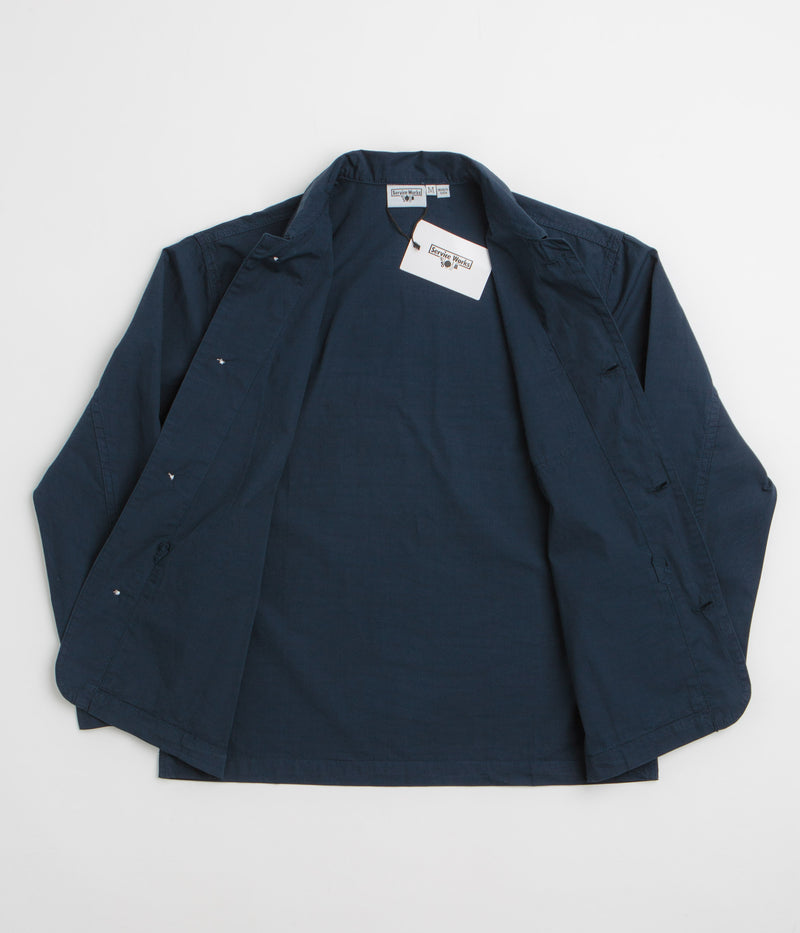 Service Works Easy Chef Shirt in Navy