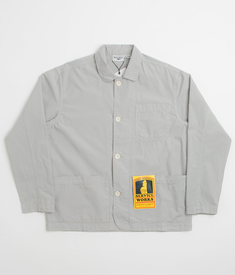 Service Works Easy Chef Shirt in Silver