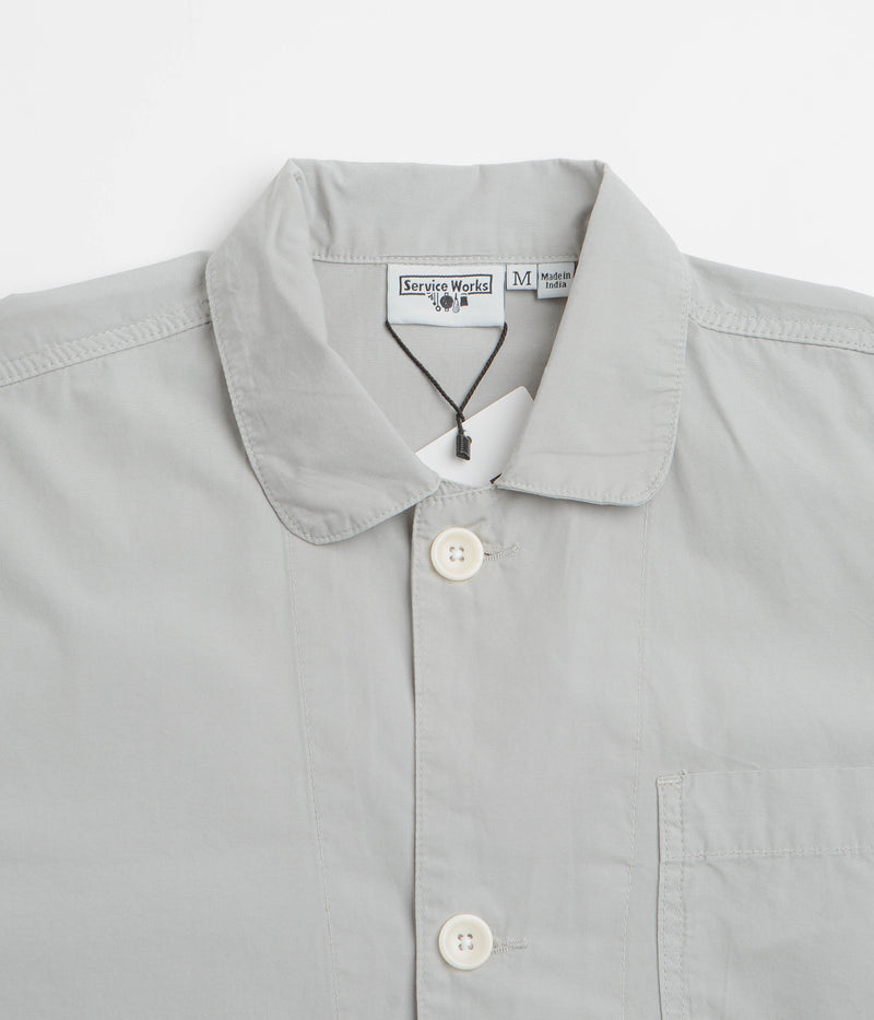 Service Works Easy Chef Shirt in Silver