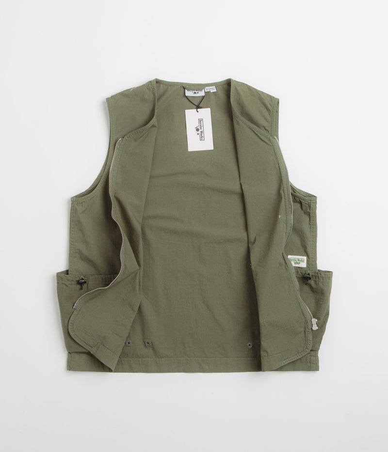 Service Works Gardener Vest in Olive