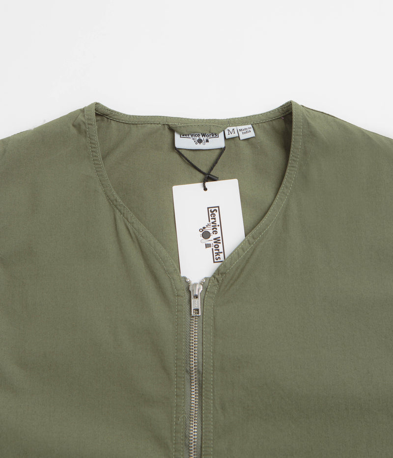 Service Works Gardener Vest in Olive