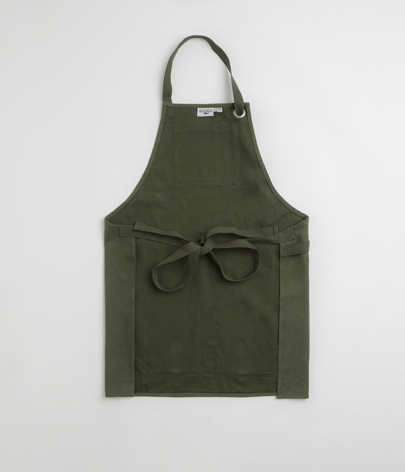 Service Works Moleskin Apron in Moss
