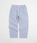 Service Works Seersucker Chef Pants in Navy Stripe