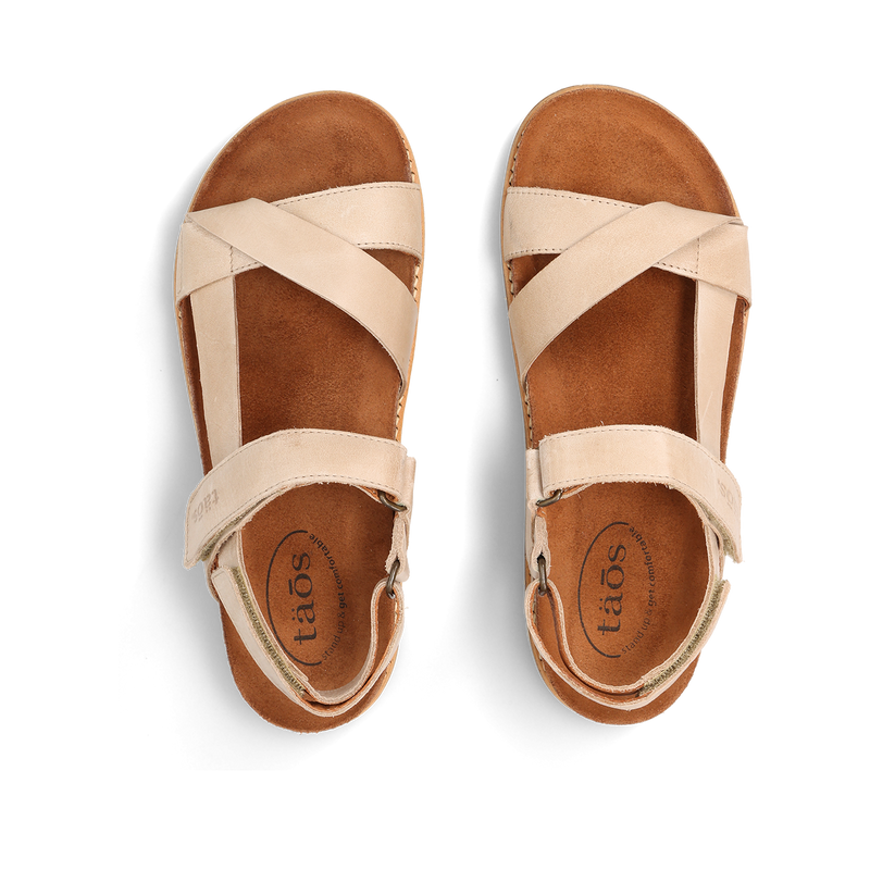 Top down image of Taos Footwear Sideways Stone Size 42