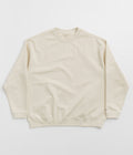 Snow Peak Recycled Cotton Crewneck Sweatshirt in Oatmeal