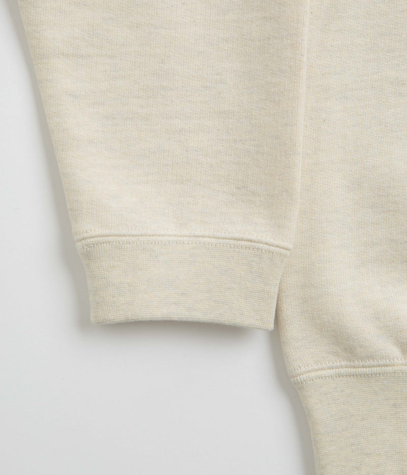 Snow Peak Recycled Cotton Crewneck Sweatshirt in Oatmeal