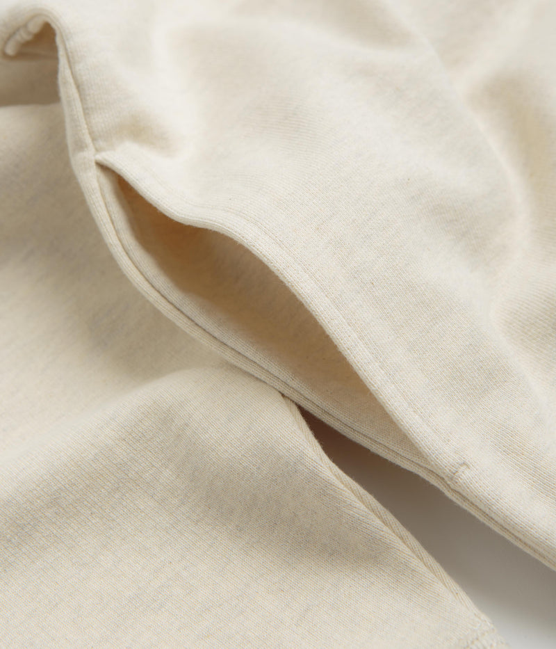 Snow Peak Recycled Cotton Crewneck Sweatshirt in Oatmeal