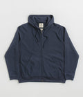 Snow Peak Takibi Zip Hoodie in Navy