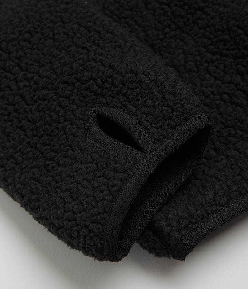 Snow Peak Thermal Boa Fleece Jacket in Black