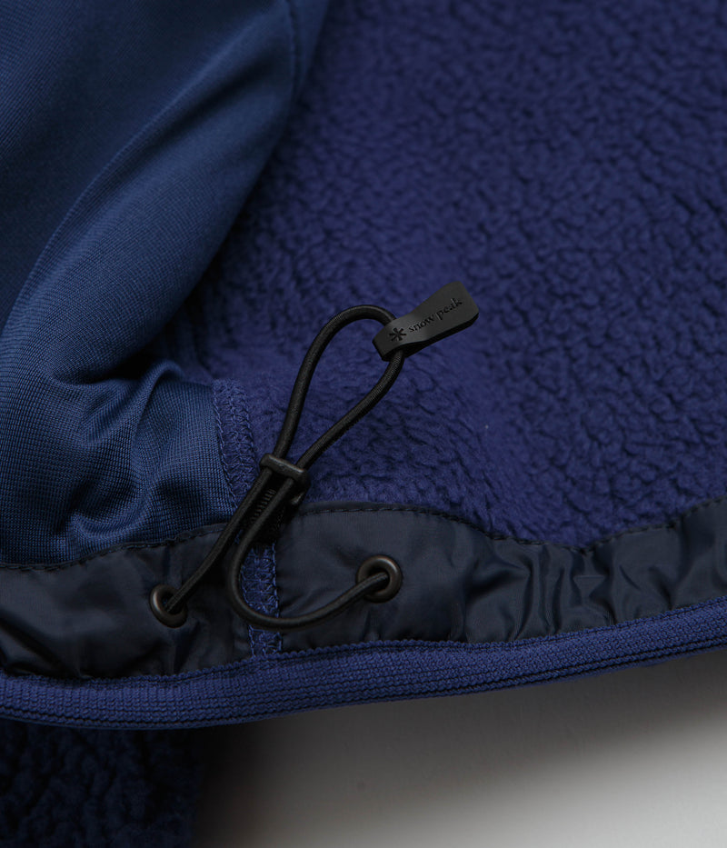 Snow Peak Thermal Boa Fleece Jacket in Blue