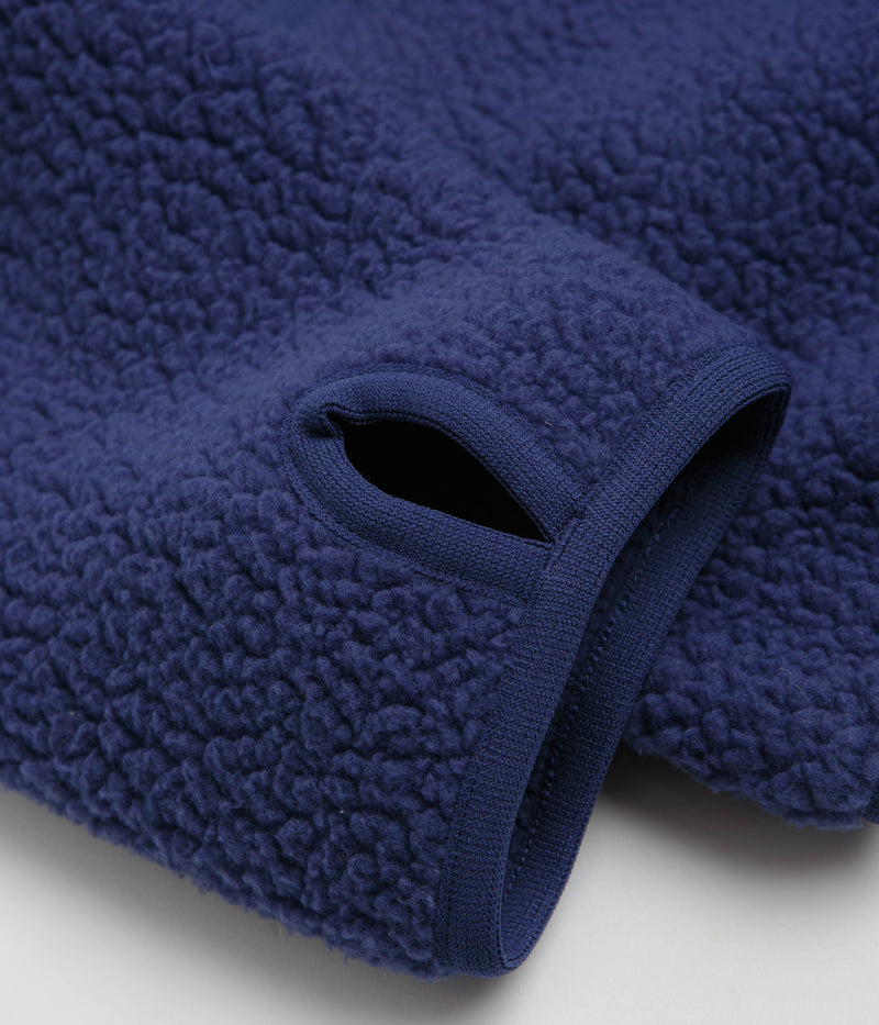 Snow Peak Thermal Boa Fleece Jacket in Blue