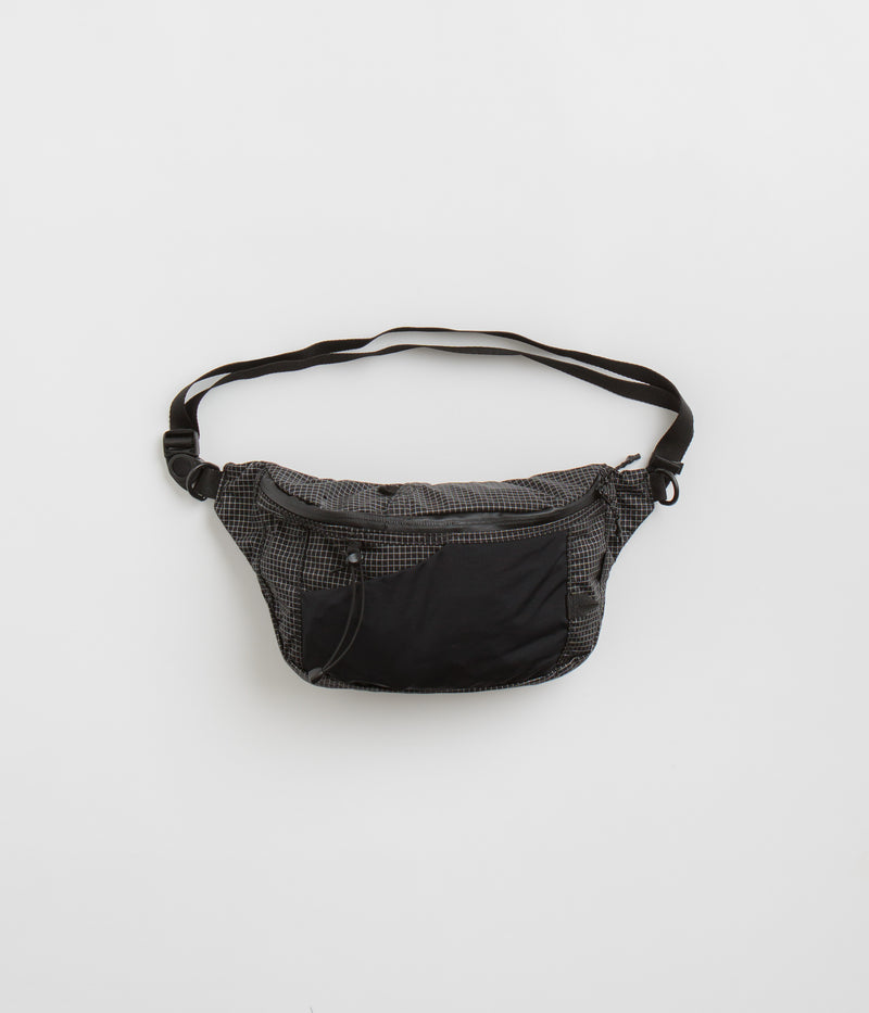 Snow Peak Transit Waist Bag in Black