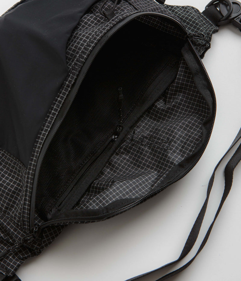 Snow Peak Transit Waist Bag in Black