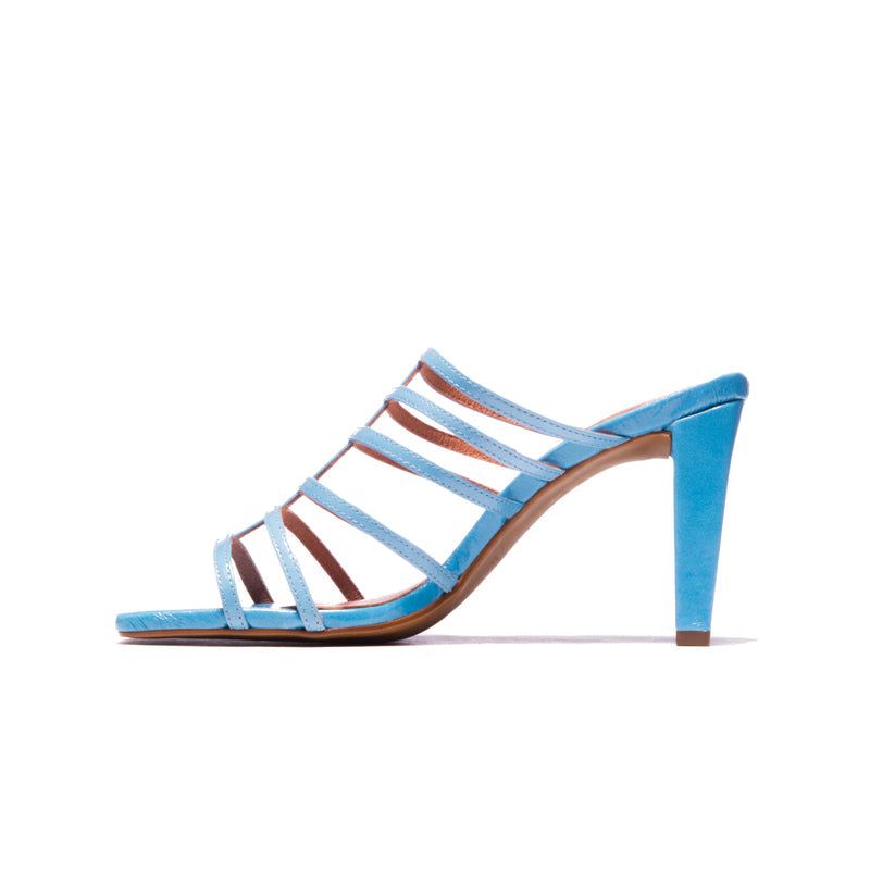 Souad Blue Leather (4506314113104)