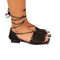 Spiaggia Black Leather/Net (6567385595984)