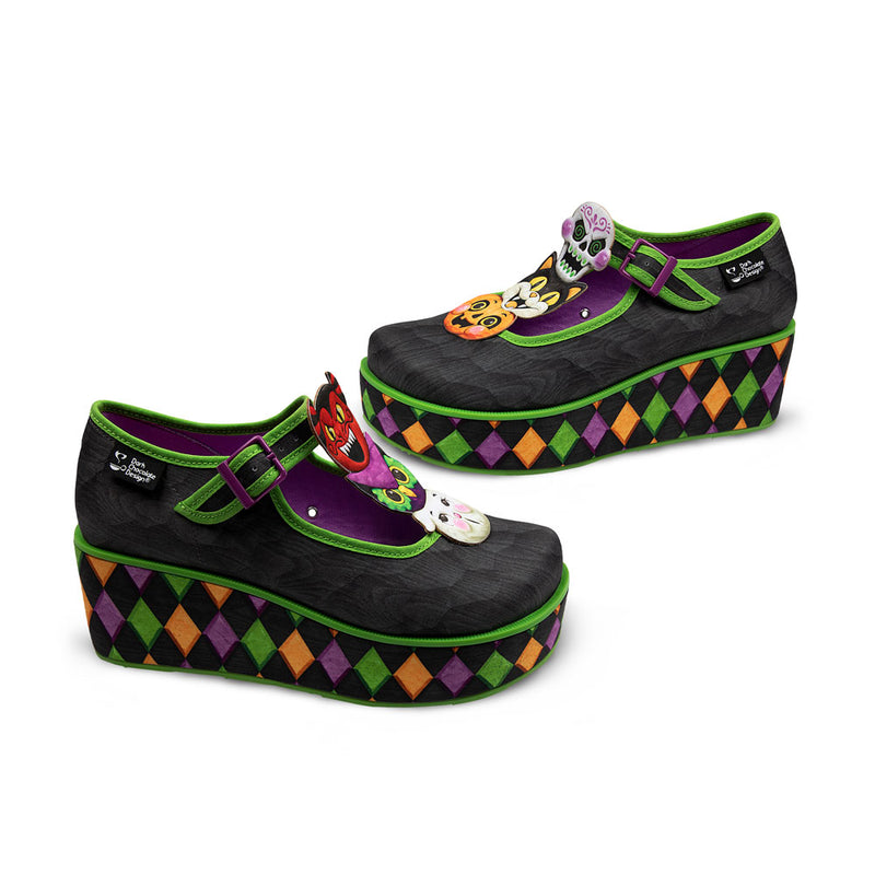 Spooky Gang Women's Mary Jane Platforms