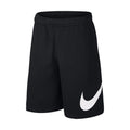 Sportswear Club Black Men's Shorts