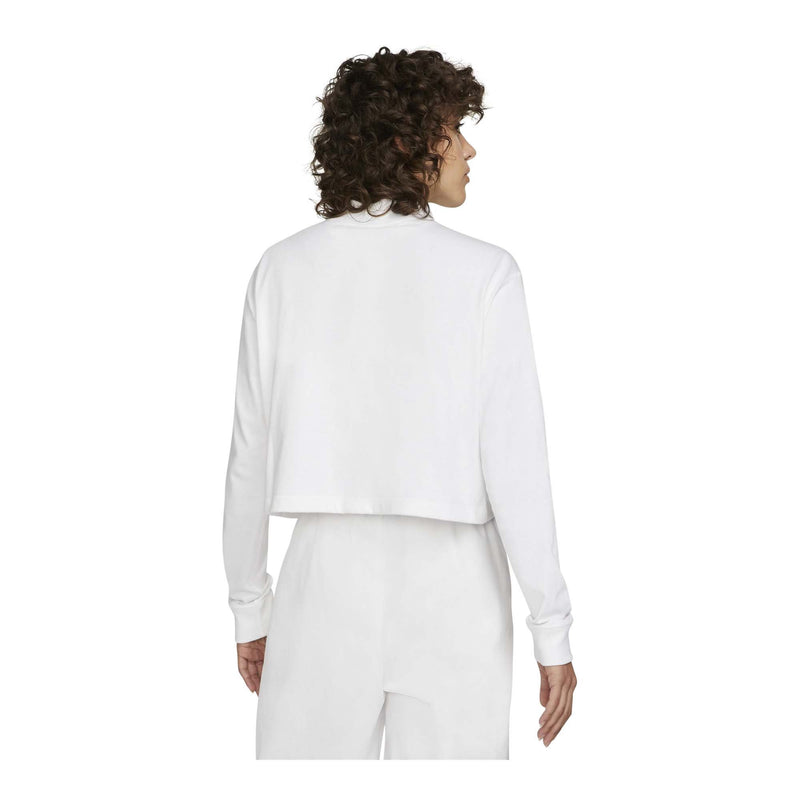 Sportswear Women’s Long-Sleeve Mock Neck T-Shirt