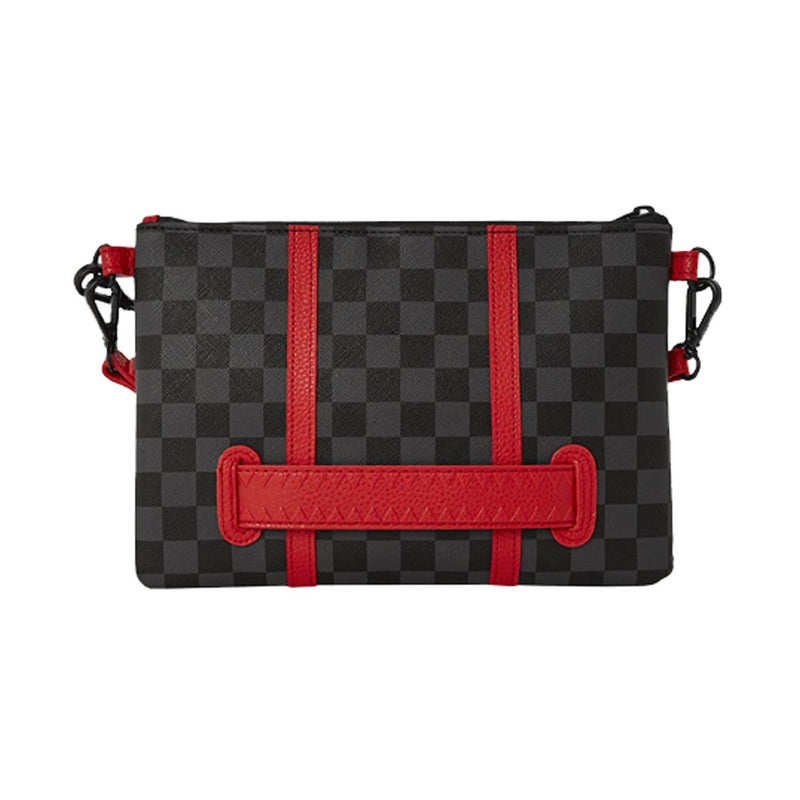 Sprayground Monaco Shark Club Crossover Clutch w/ Shoulder Strap
