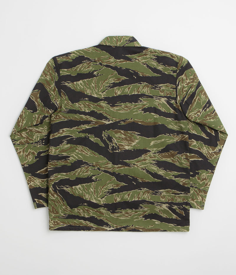 Stan Ray 4 Pocket Ripstop Jacket in Green Tigerstripe