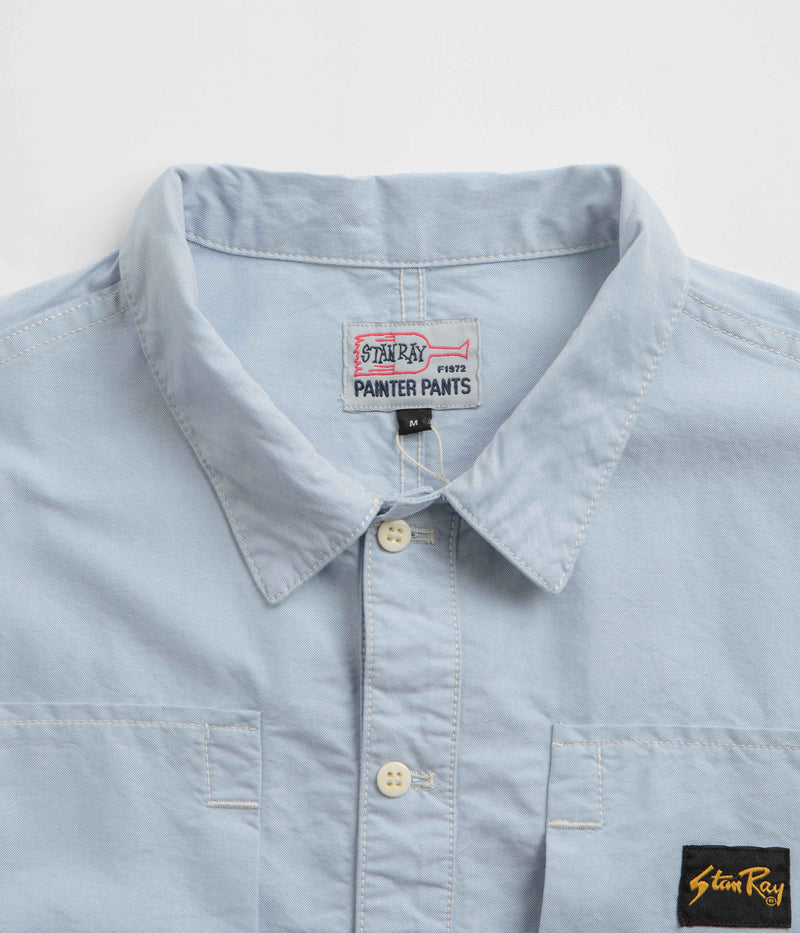 Stan Ray Painters Pop Over Shirt in Washed Chambray