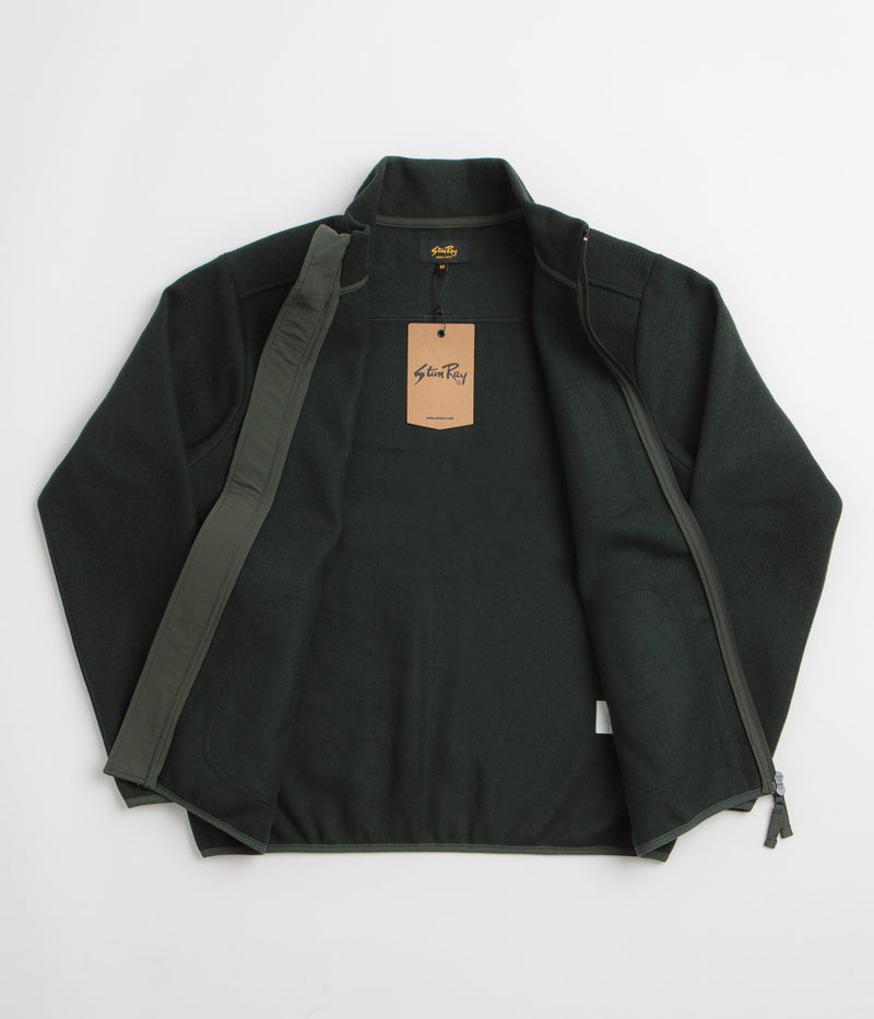 Stan Ray Wool Fleece Jacket in Botanical Green
