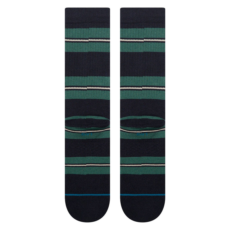 Stance Caesar Stripe Crew Socks - Green