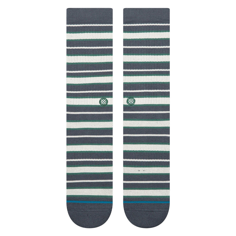 Stance Signature Stripe Crew Socks - Turbulence