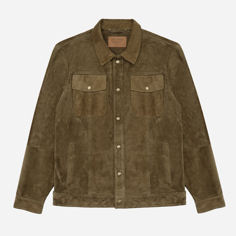Stratton Jacket - Suede - Men's