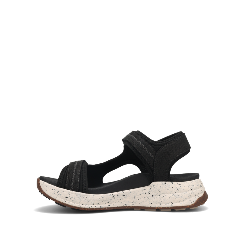 Instep Image of Super Side Black Emboss Size 9
