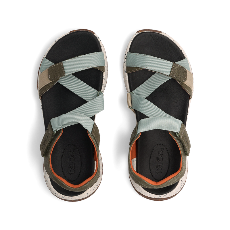 Top down Image of Super Z Sage/Olive Multi 10