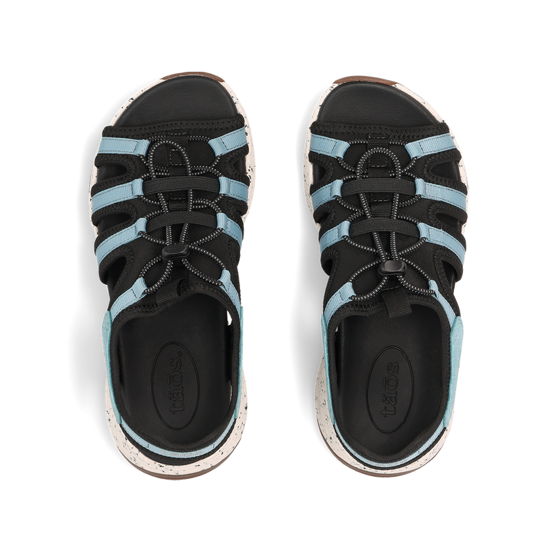 Top down image of Superfly Black/Mineral Blue 11