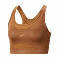 Swoosh Women's Medium-Support 1-Piece Pad Shine Sports Bra