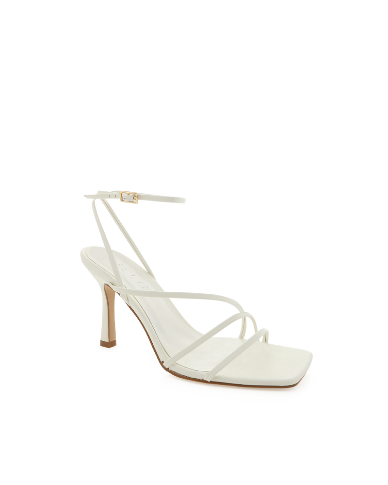 SYLVIA - WHITE-Heels-Billini-Billini