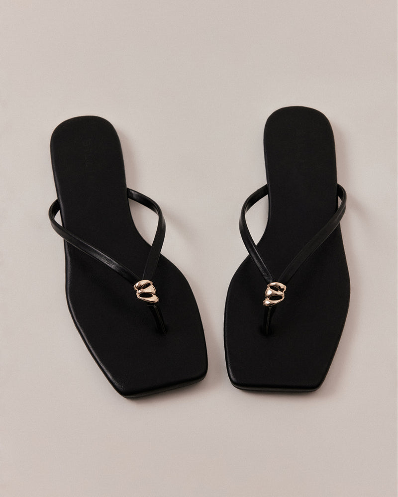 TARON - BLACK-Sandals-Billini-Billini