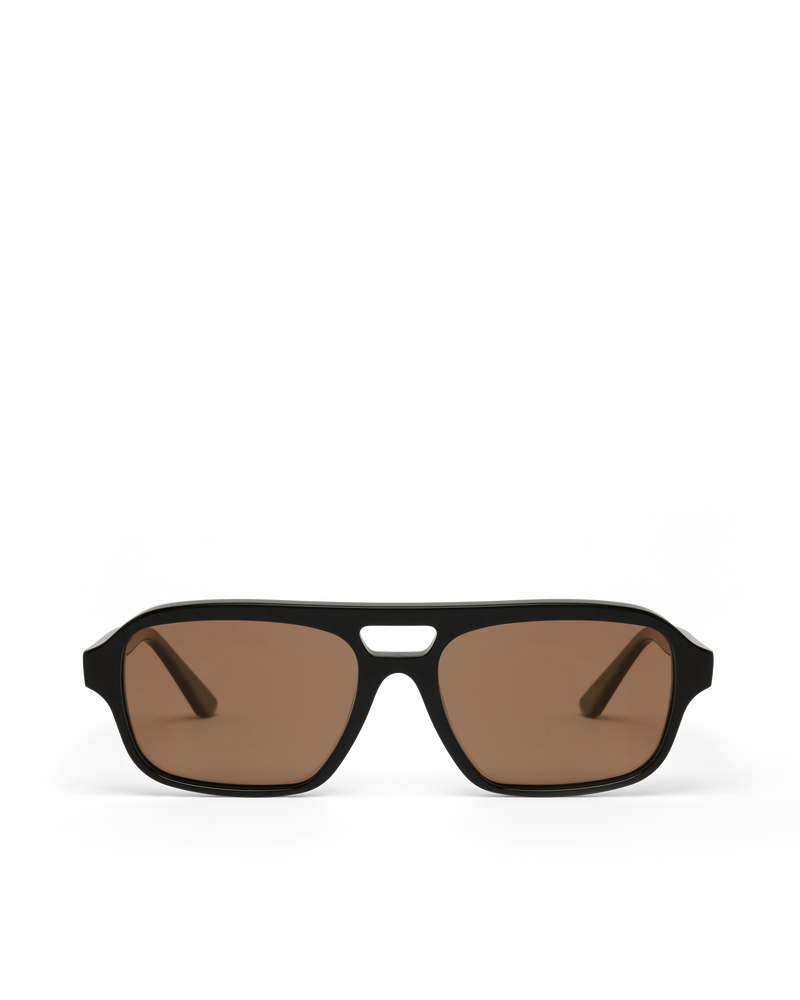 THE DELEVIGNE - BLACK-CARAMEL-SUNGLASSES-BANBE-O/S-Billini