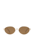 THE EVANGELISTA - GOLD-BROWN-SUNGLASSES-BANBE-O/S-Billini