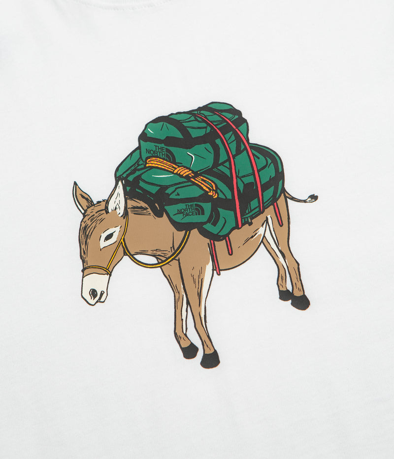 The North Face Donkey Taxi Relaxed T-Shirt in TNF White