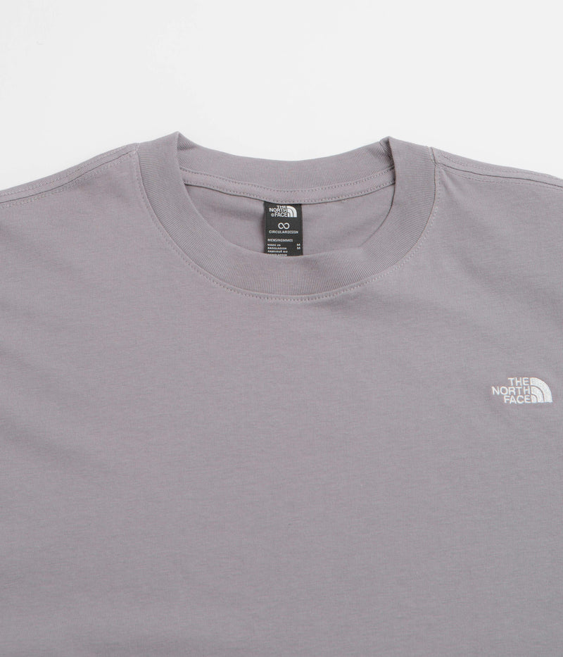 The North Face Essential Simple Dome T-Shirt in Transcendent Grey